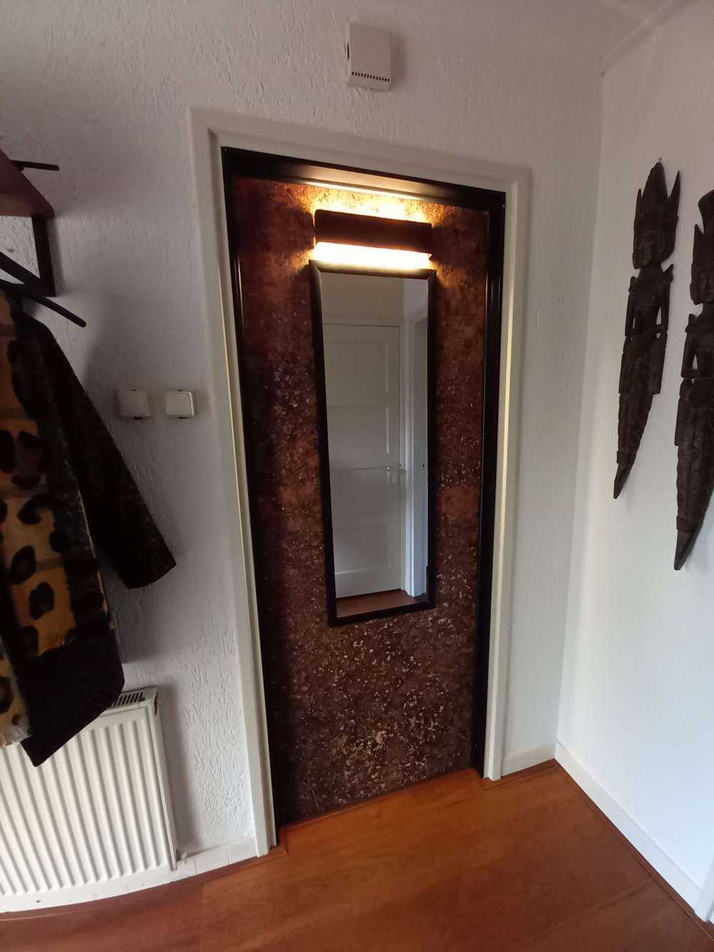 Brown coloured structure