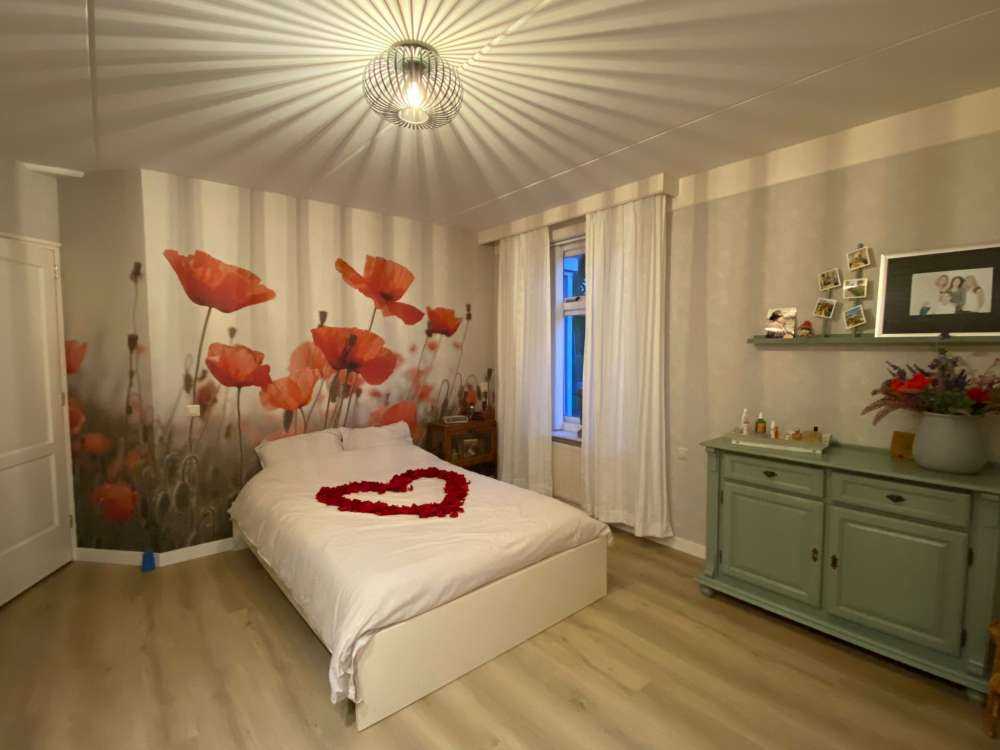 Poppies in vintage colours