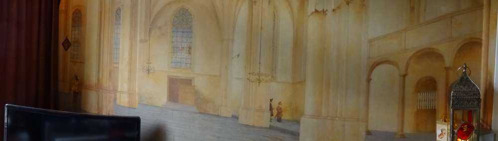 The interior of the Cunerakerk in Rhenen