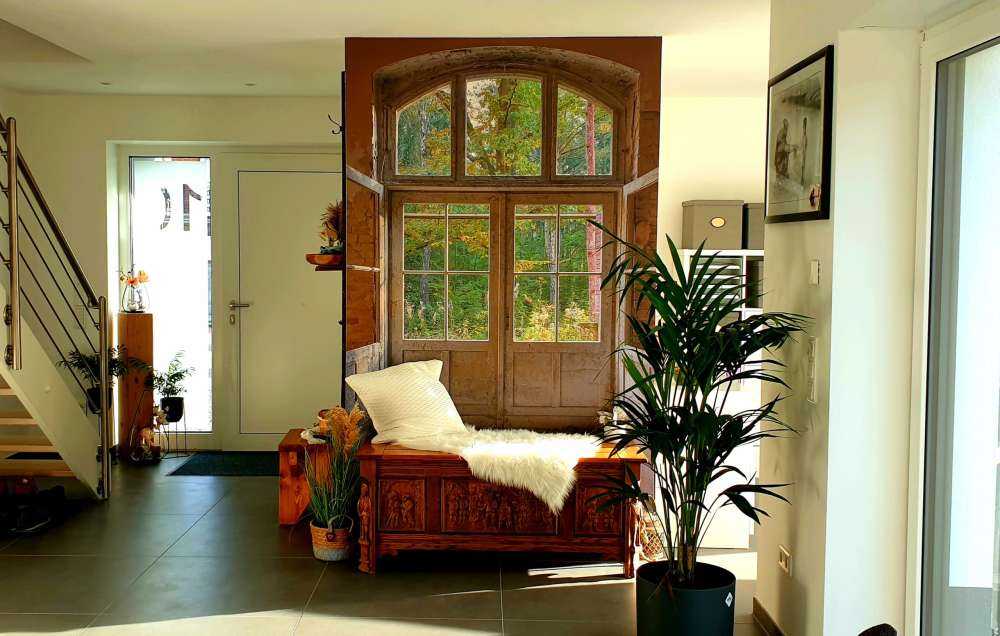 Deserted house by the forest