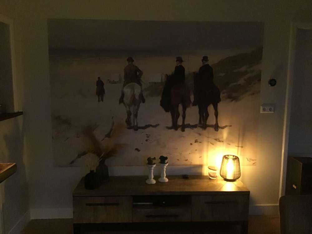 Morning ride along the beach