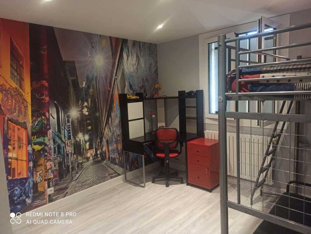 Street with graffiti