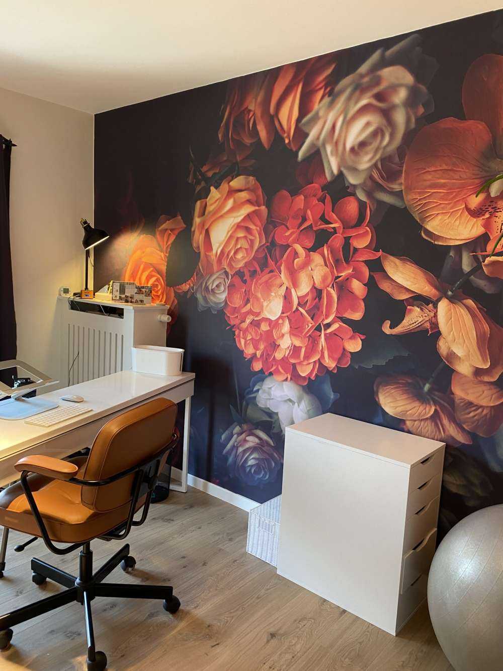 Vintage bouquet of roses