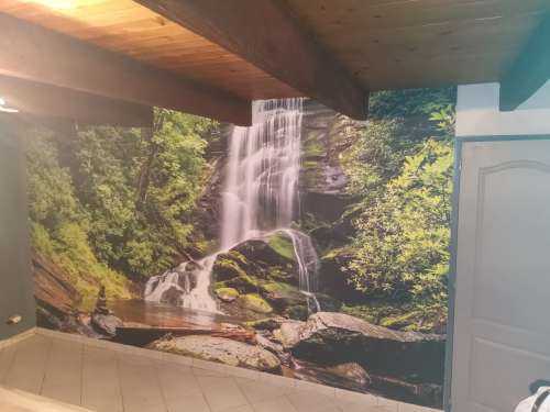 Jungle waterfall