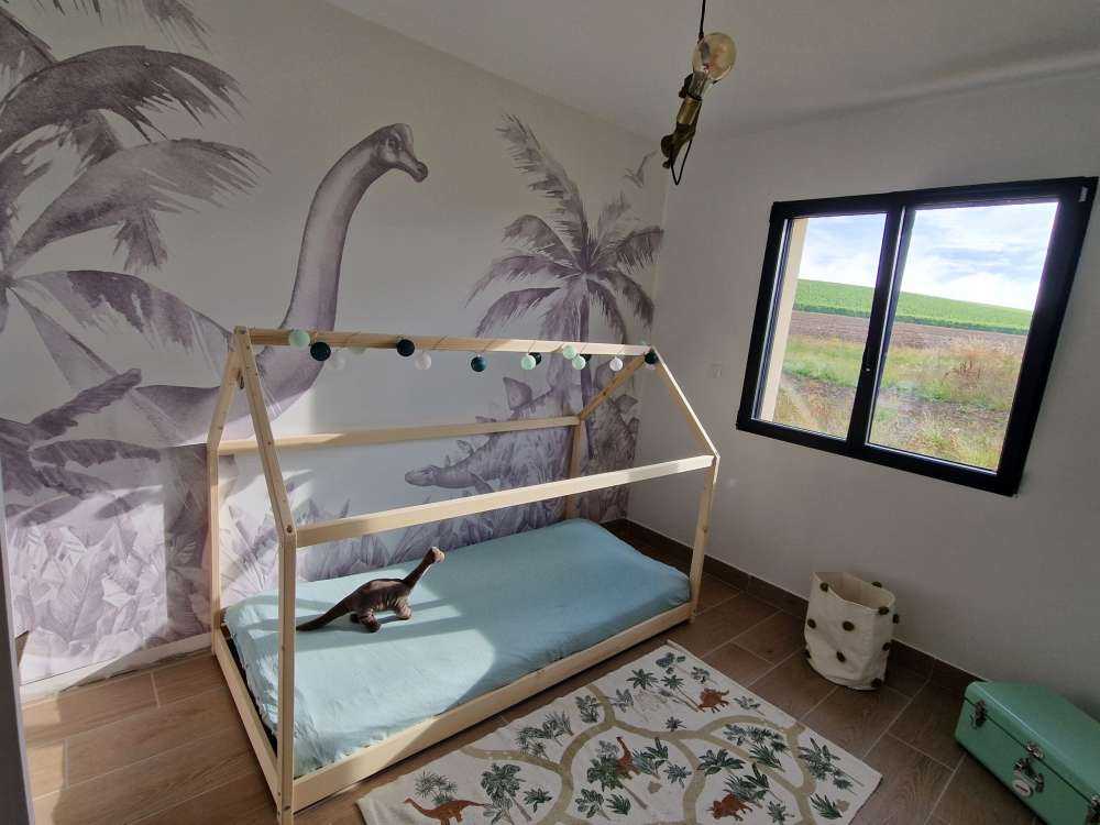 Dinosaurs in black and white