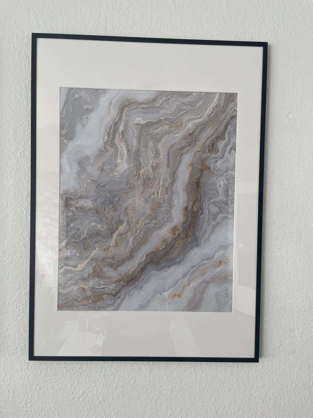 Colourful marble