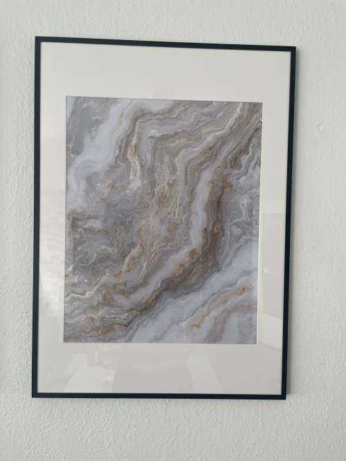 Colourful marble