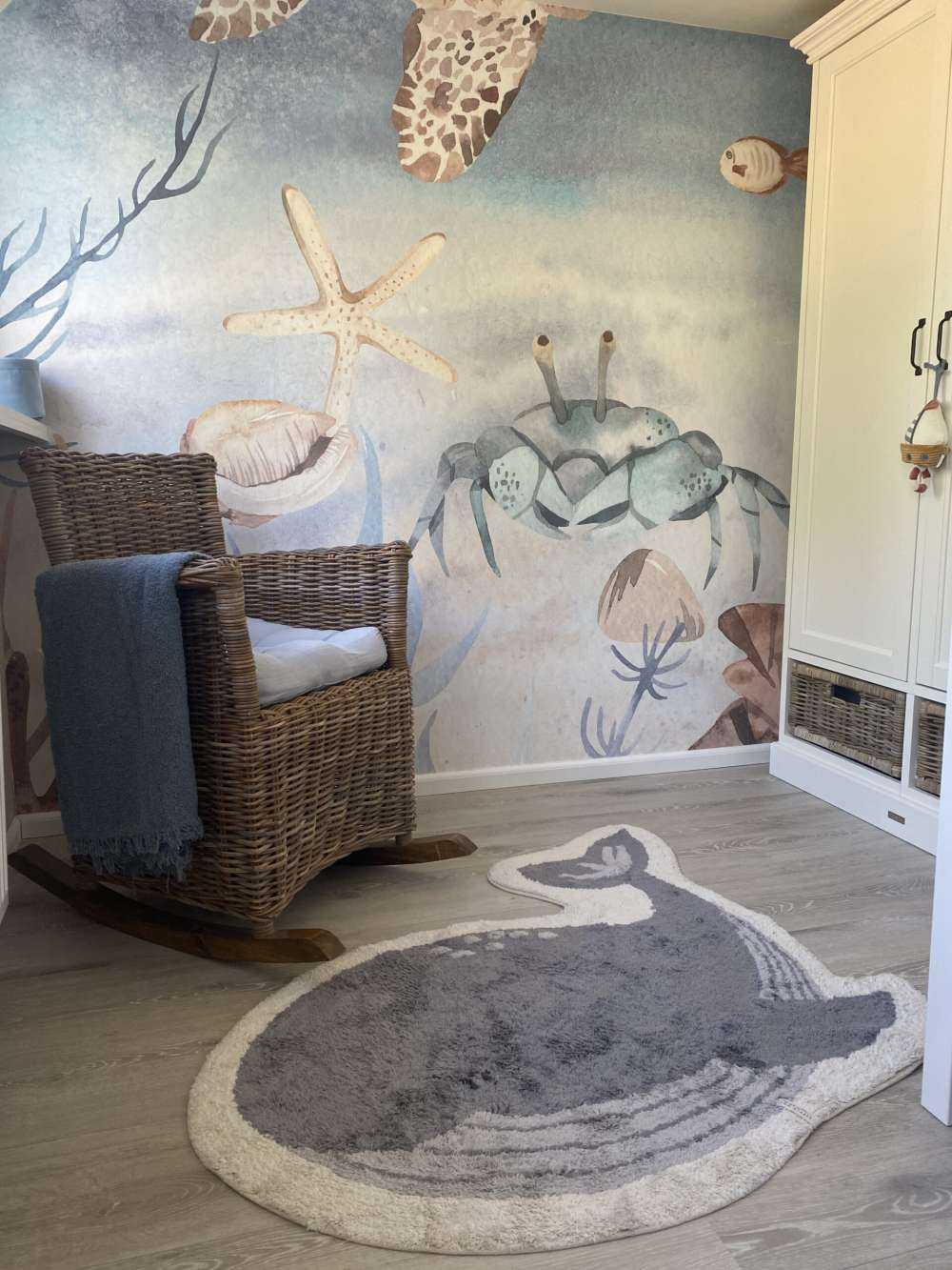 Watercolour sea turtle