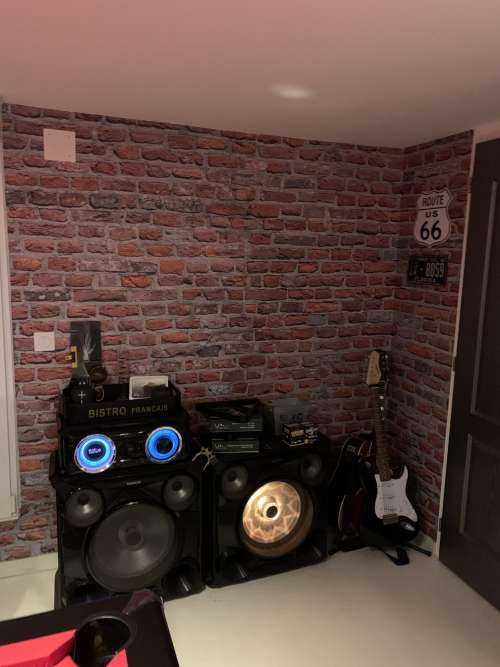 Restored wall 