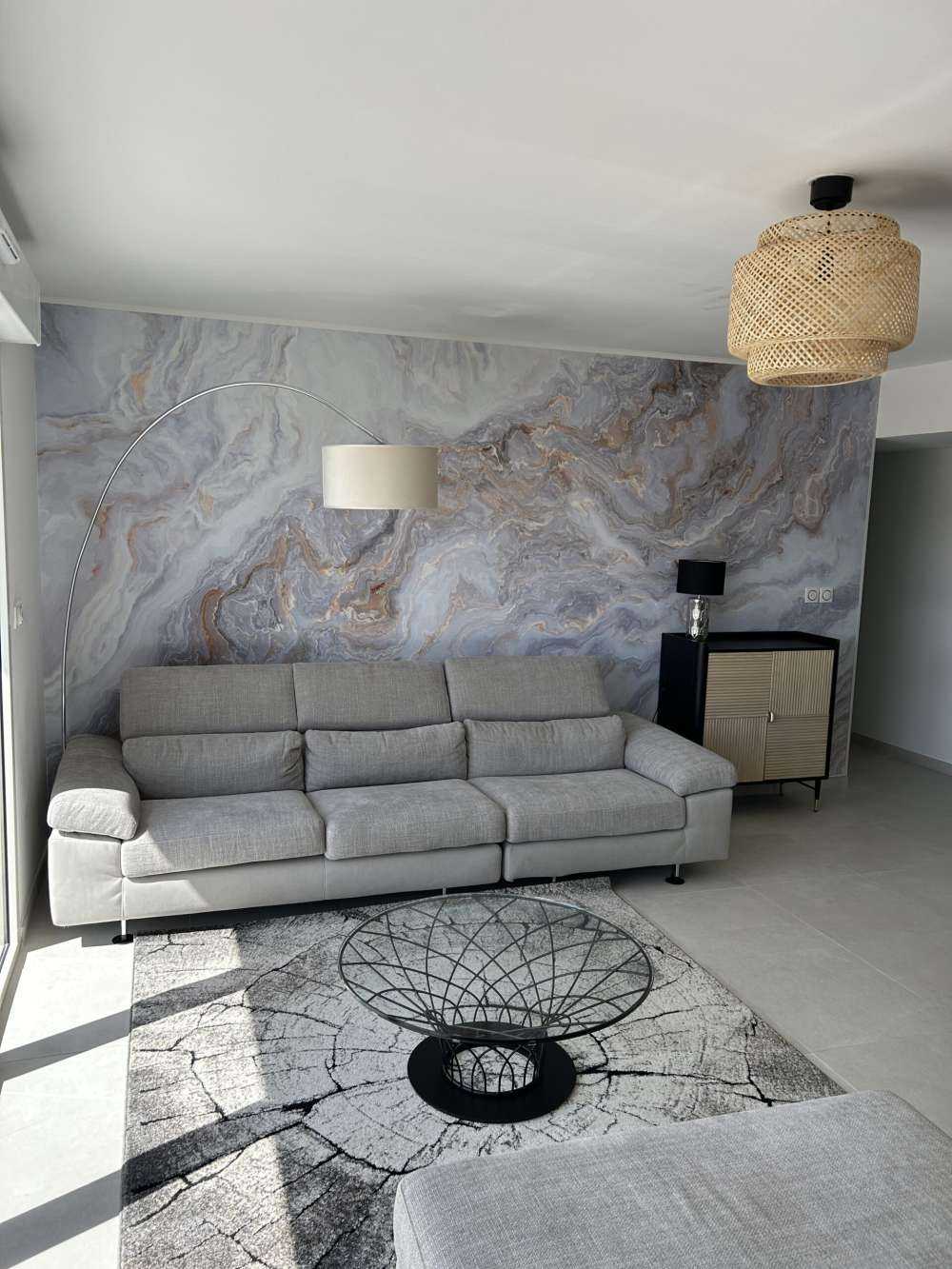Colourful marble
