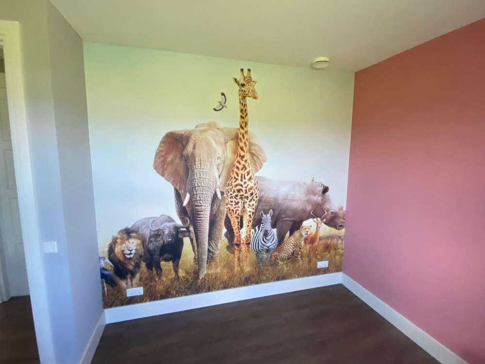 Animals in the savannah