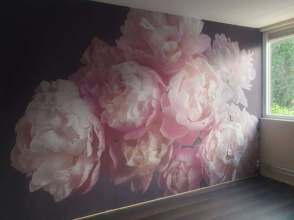 Bunch of peonies