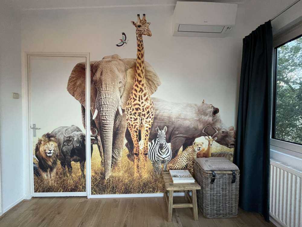 Animals in the savannah