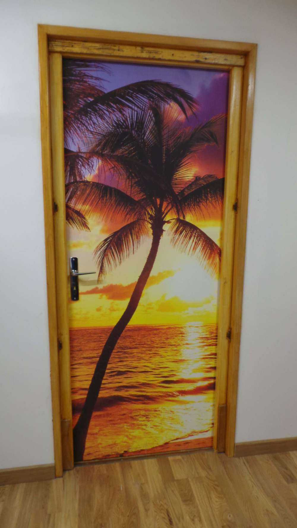 Colourful beach