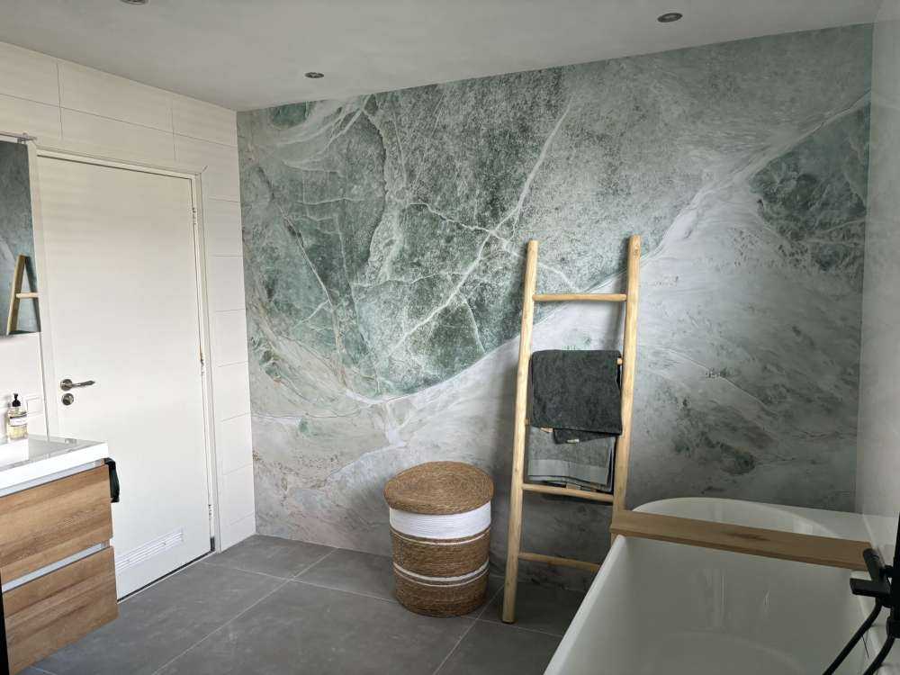 Green marble