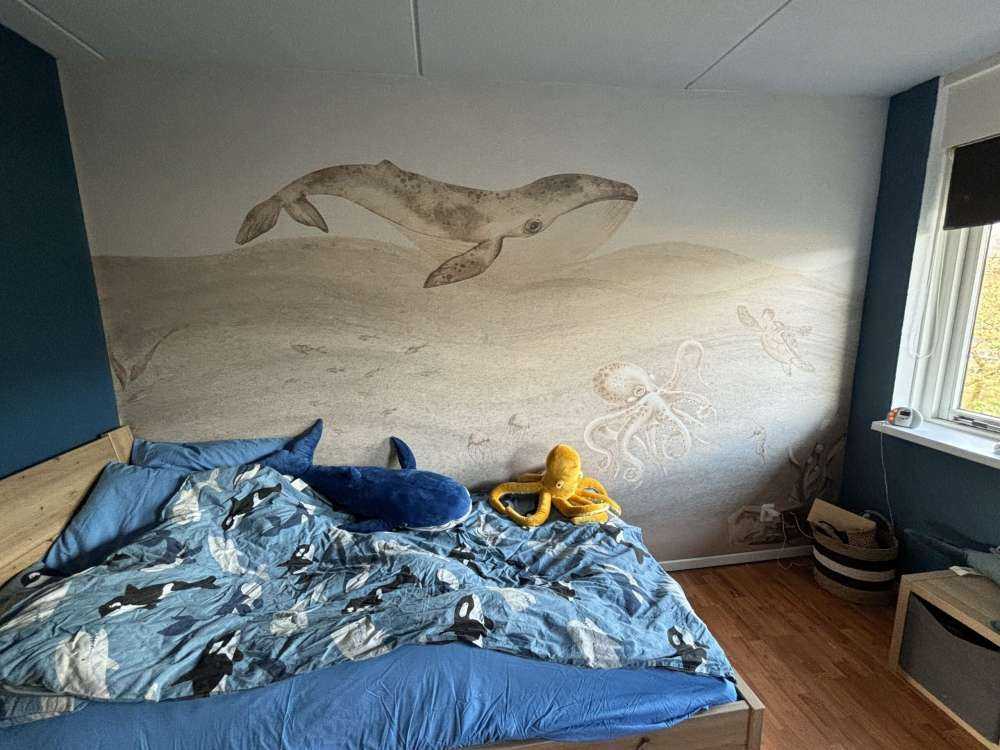 Underwater world in taupe