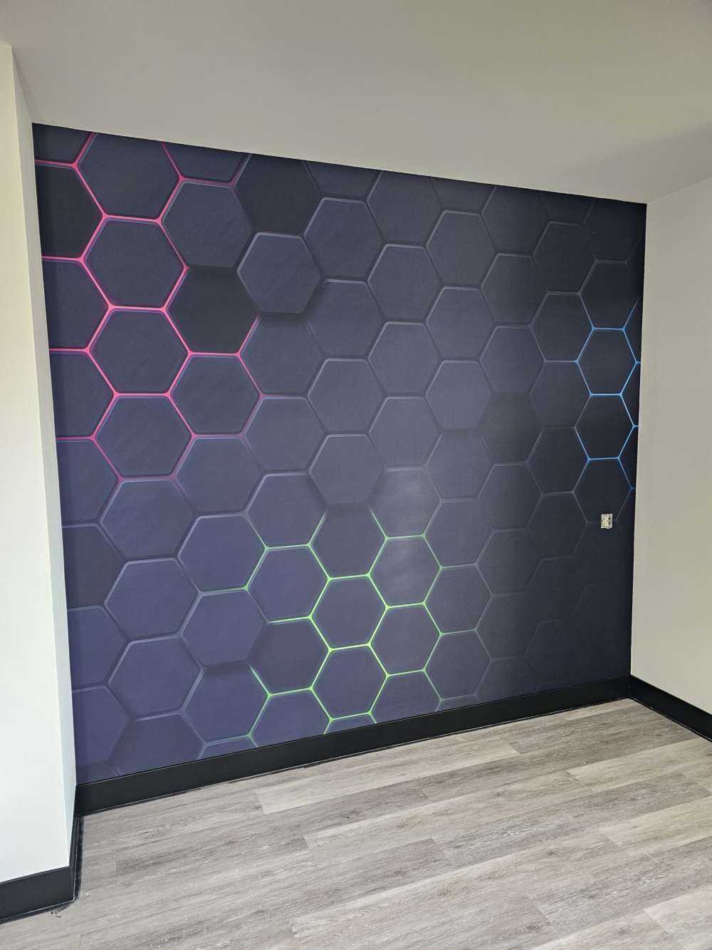 Luminous hexagons