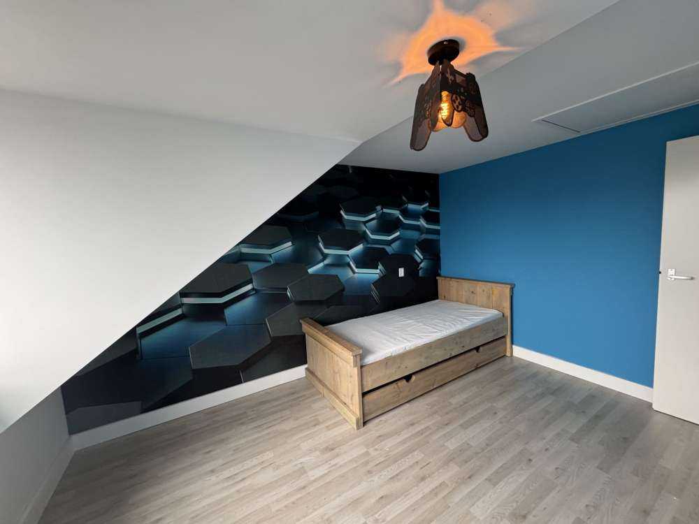 Luminous 3D hexagons