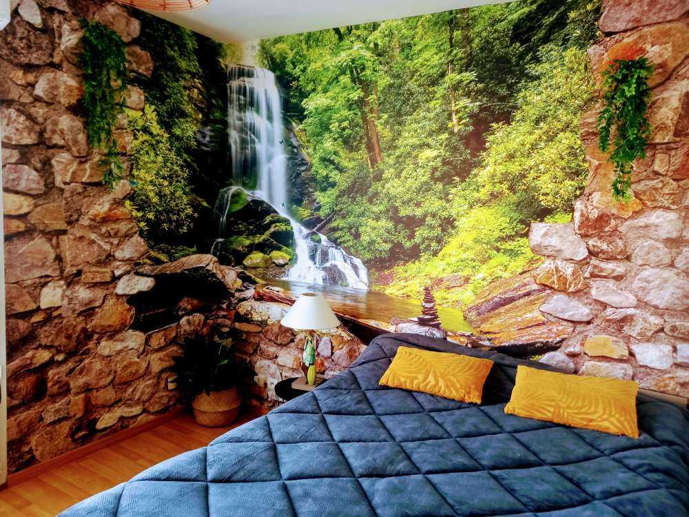 Jungle waterfall