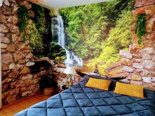Jungle waterfall