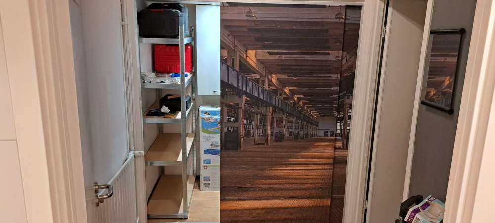 Old abandoned garage