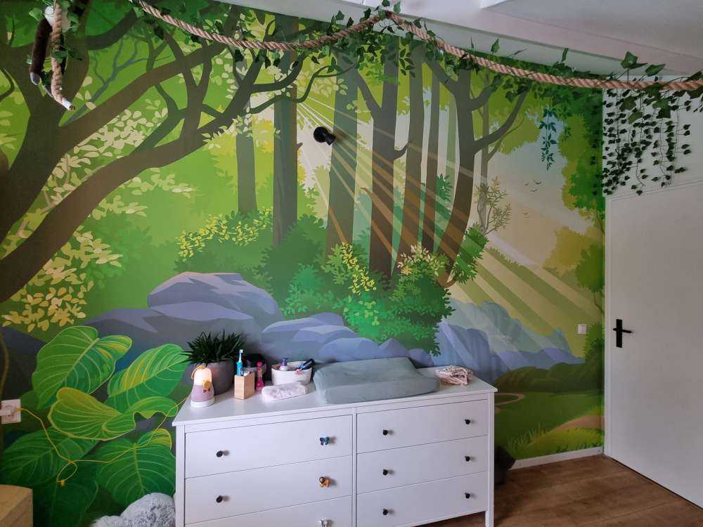 Sunlight in the jungle