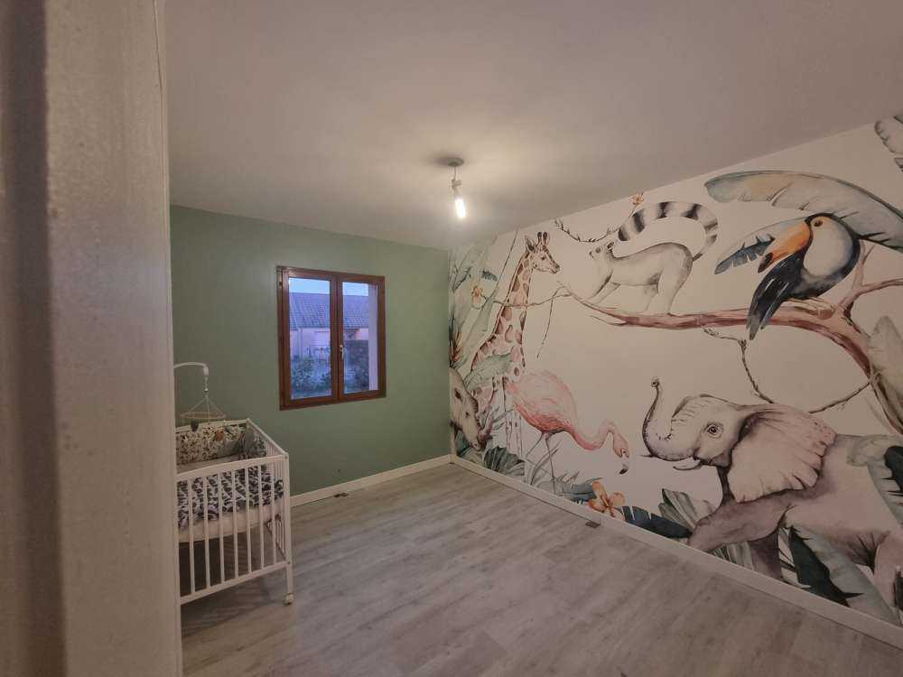 Watercolour African animals