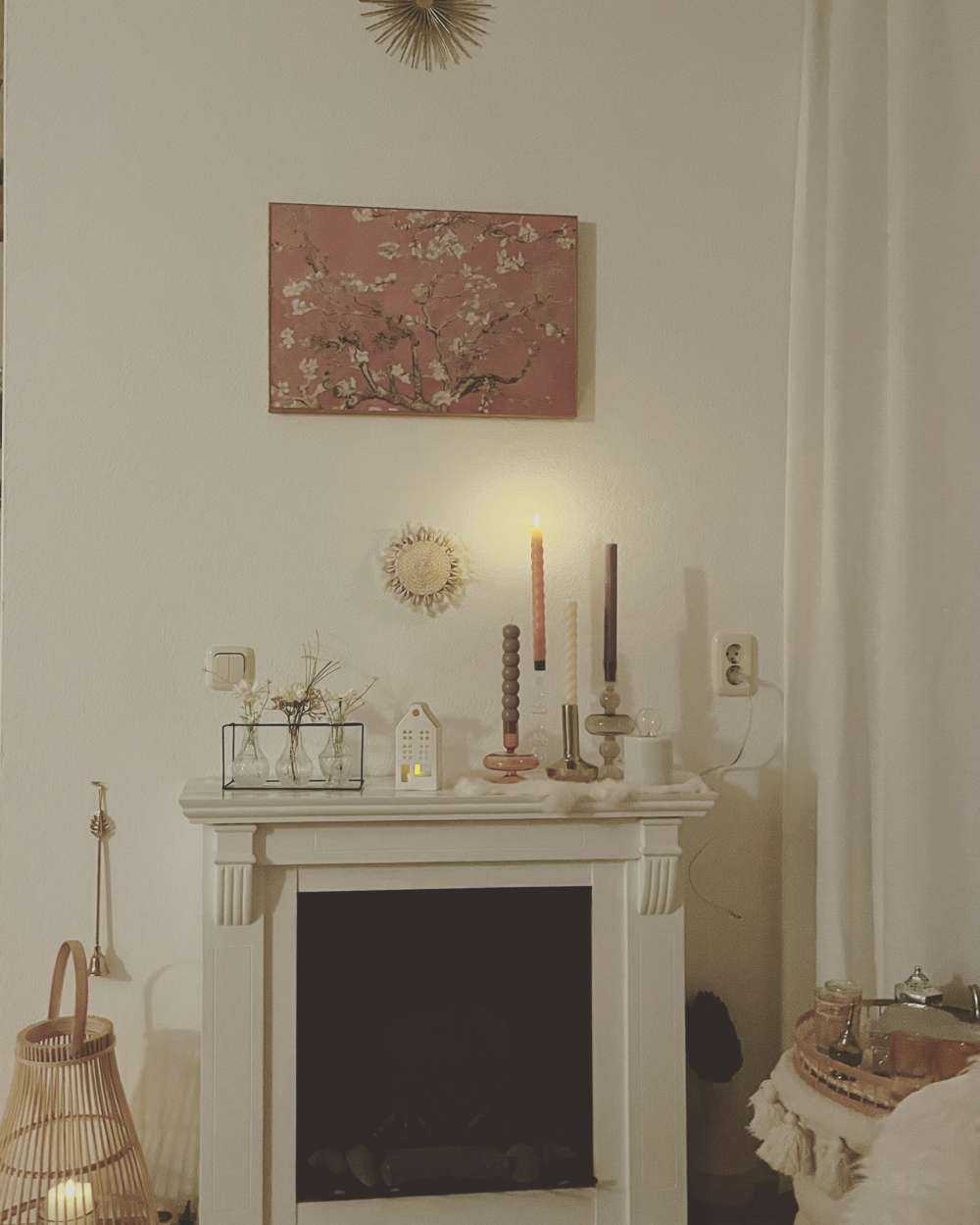 Colourful Almond Blossom