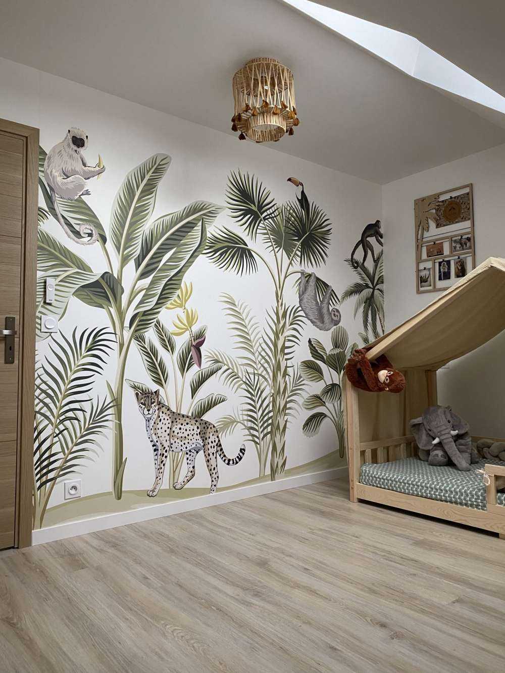 Tropical animal print