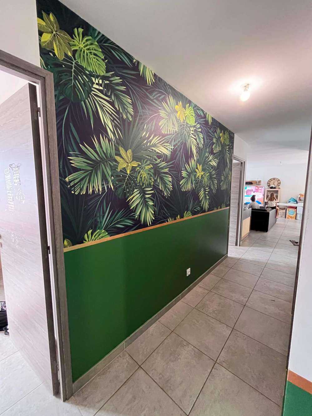 Beautiful green leaves