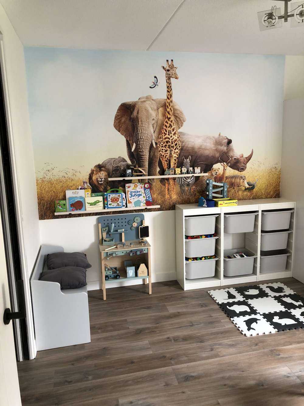 Animals in the savannah