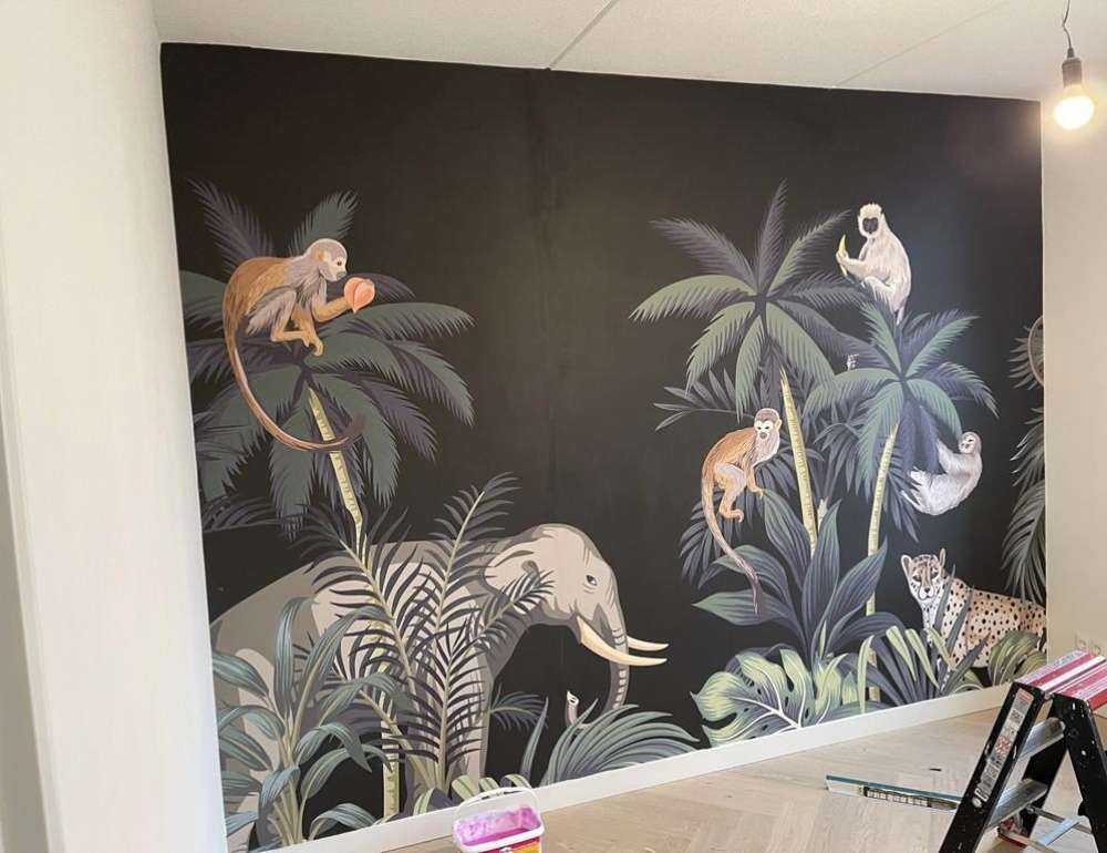 Animals in the jungle
