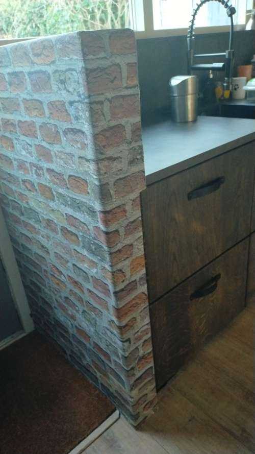 Restored wall 
