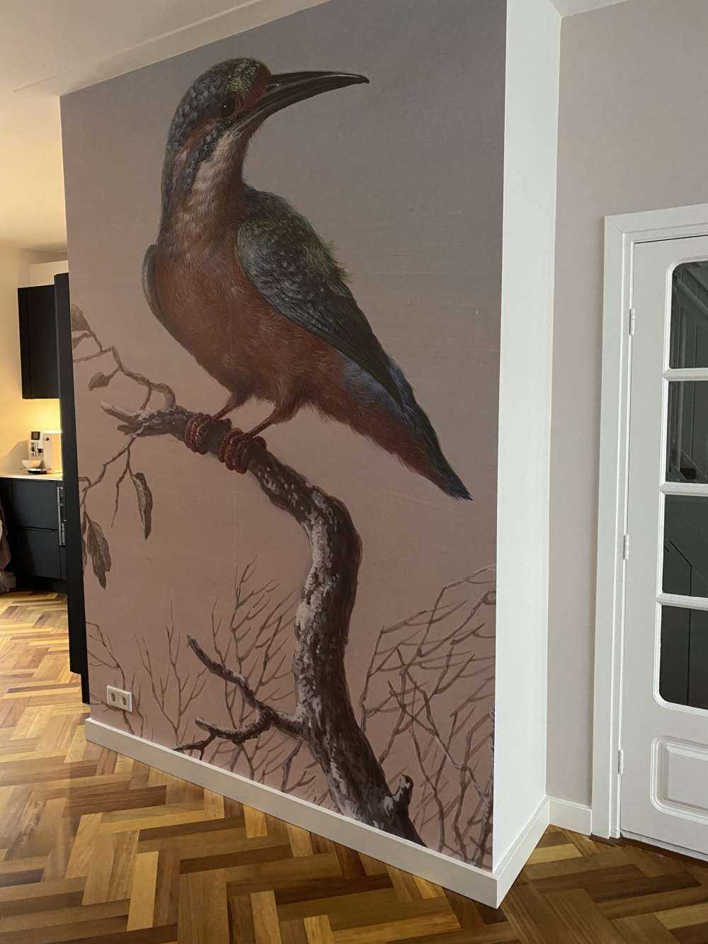 Kingfisher painting
