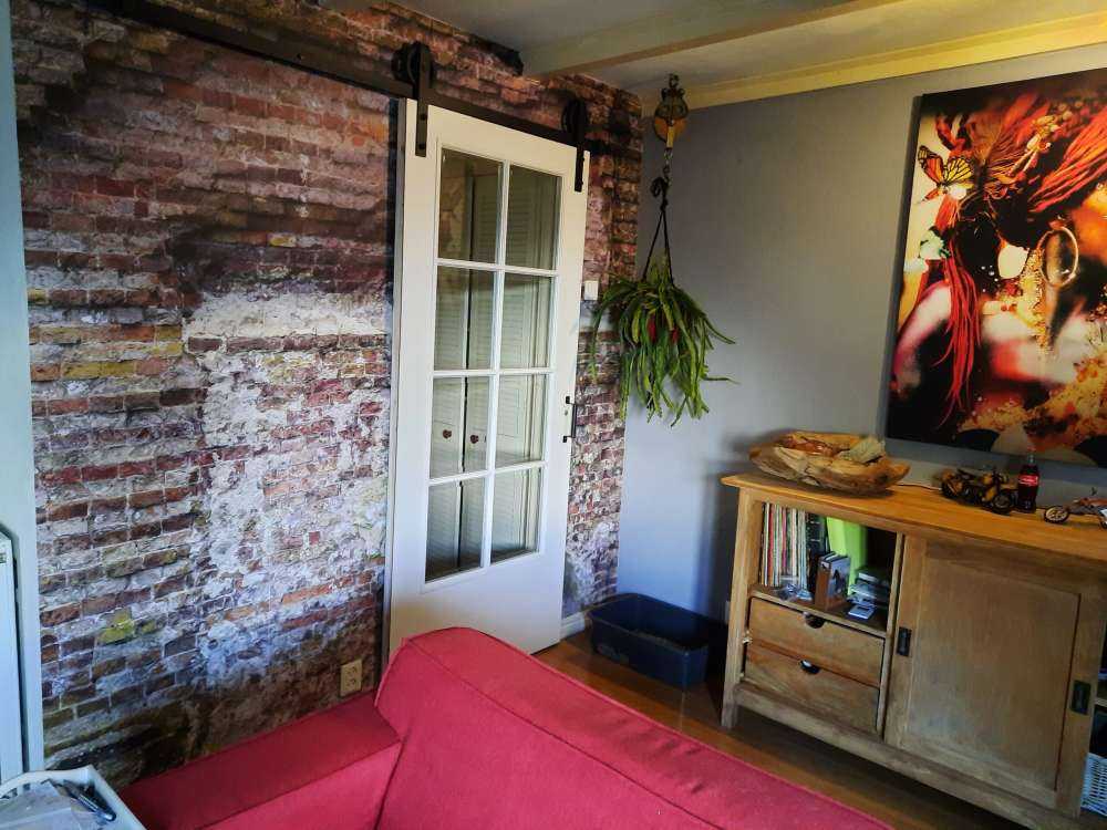 Old crumbled wall