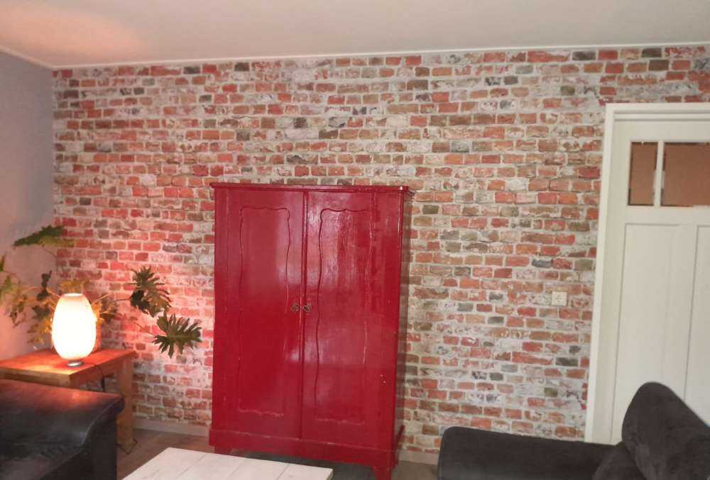 Brick wall restored