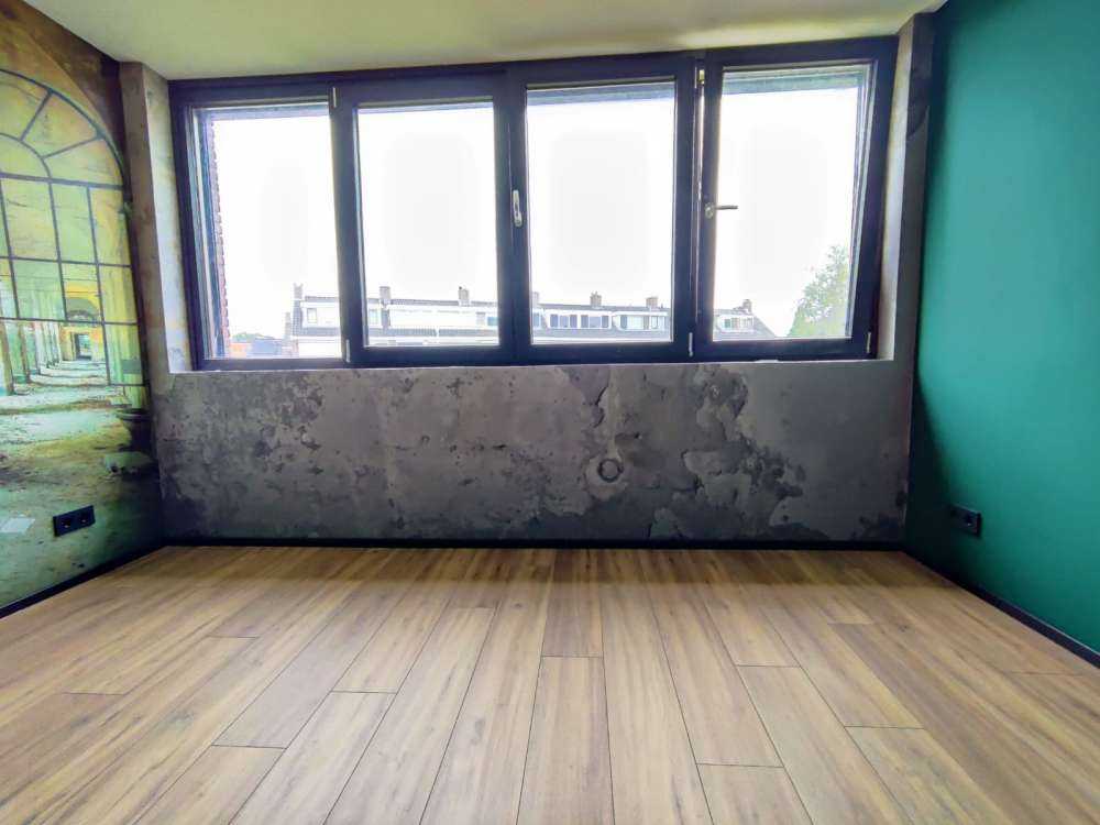 Yellow weathered wall