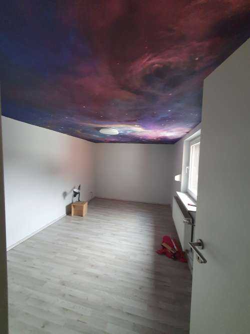 Galaxy in space
