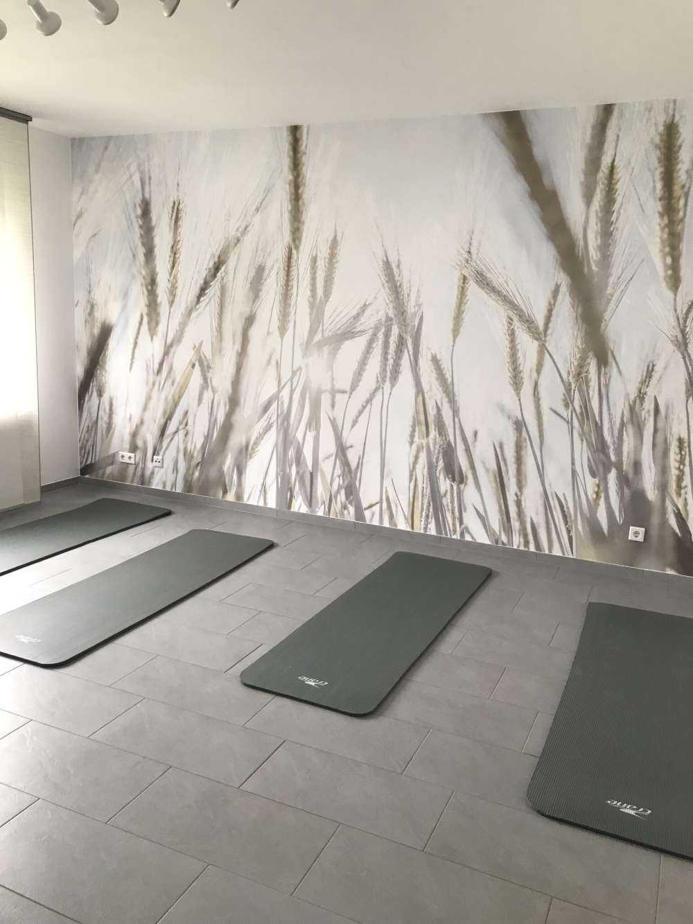 Sunbeams through the grain