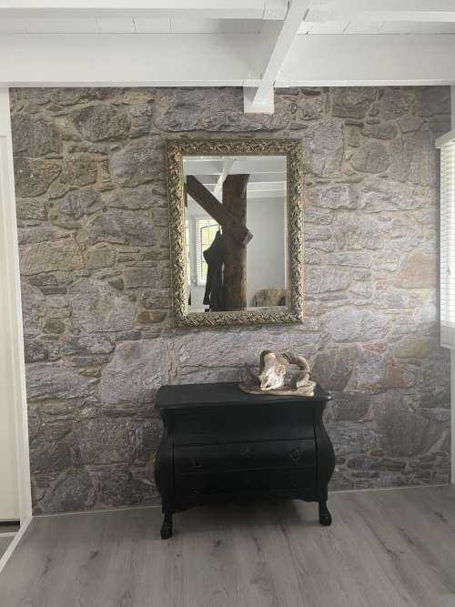 Medieval stone wall