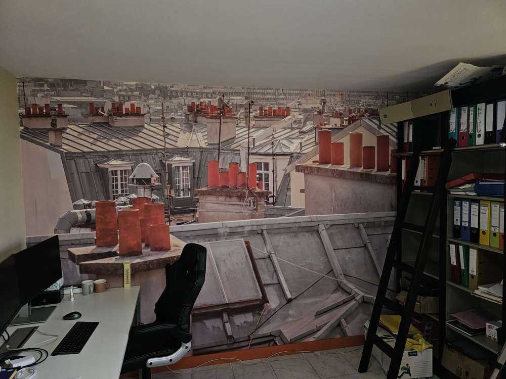 Eiffel Tower from Montmartre