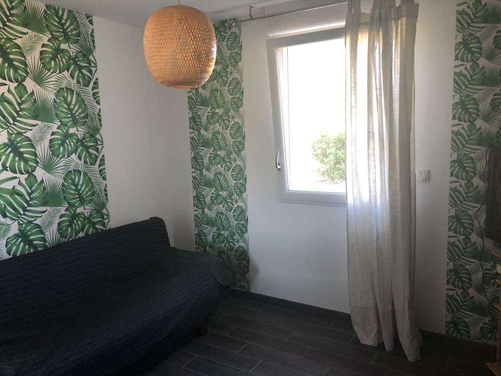 Tropical leaves, green