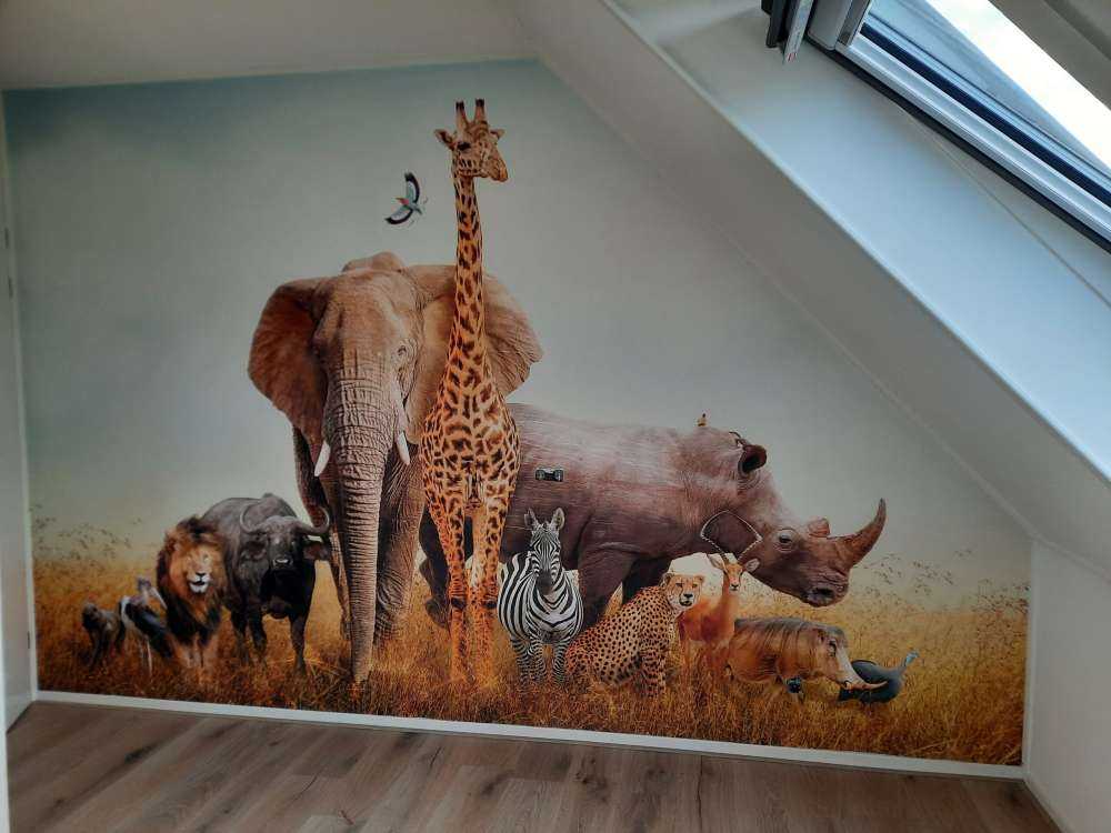 Animals in the savannah