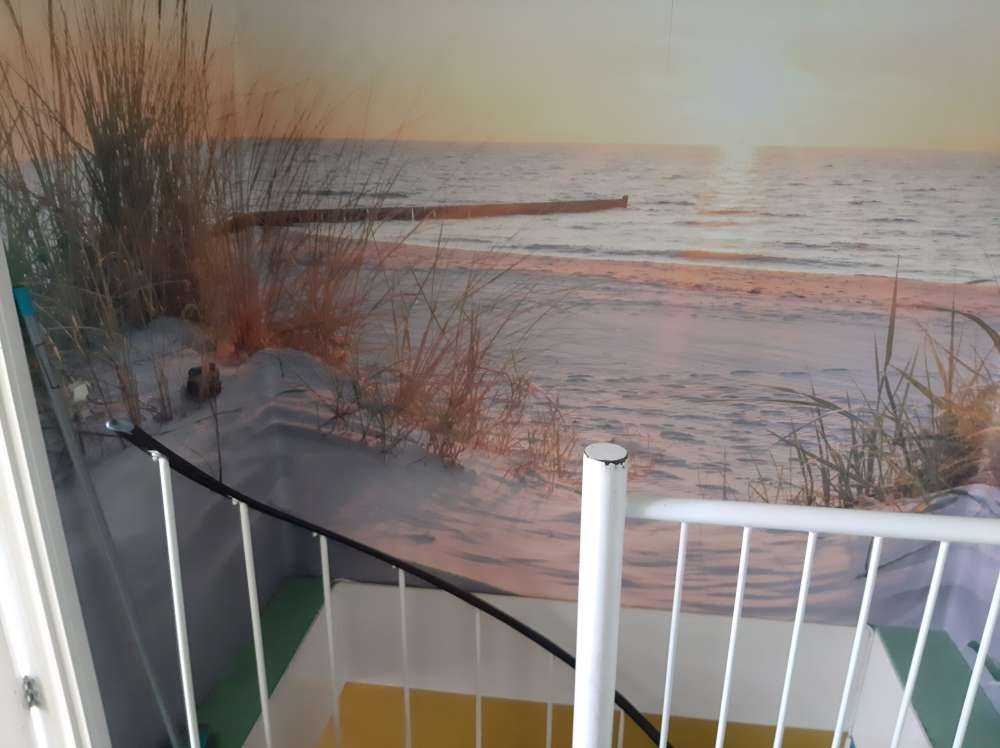 Dune beach with sunset