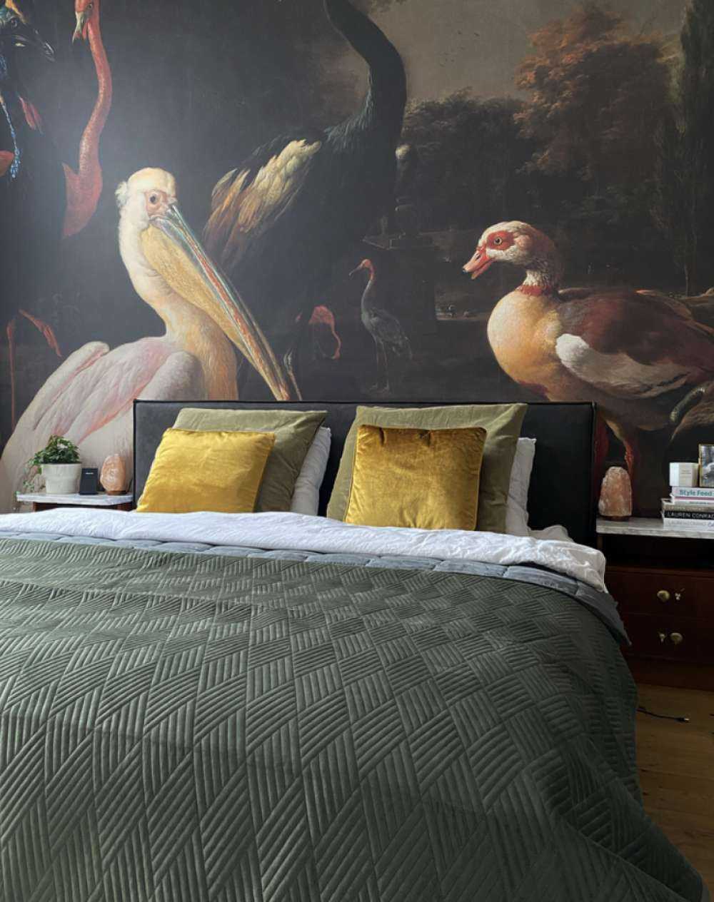 The floating feather