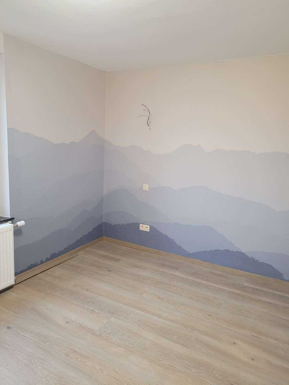 Mountain landscape in the jungle