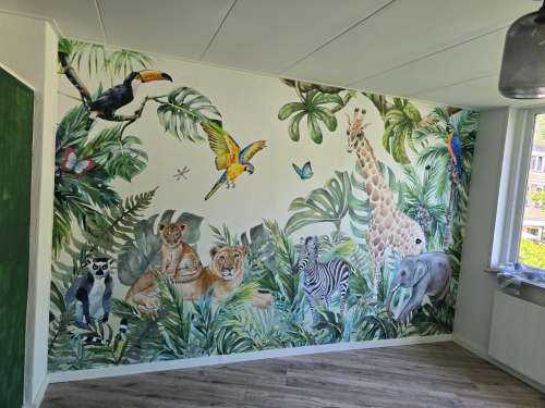 Wild jungle animals