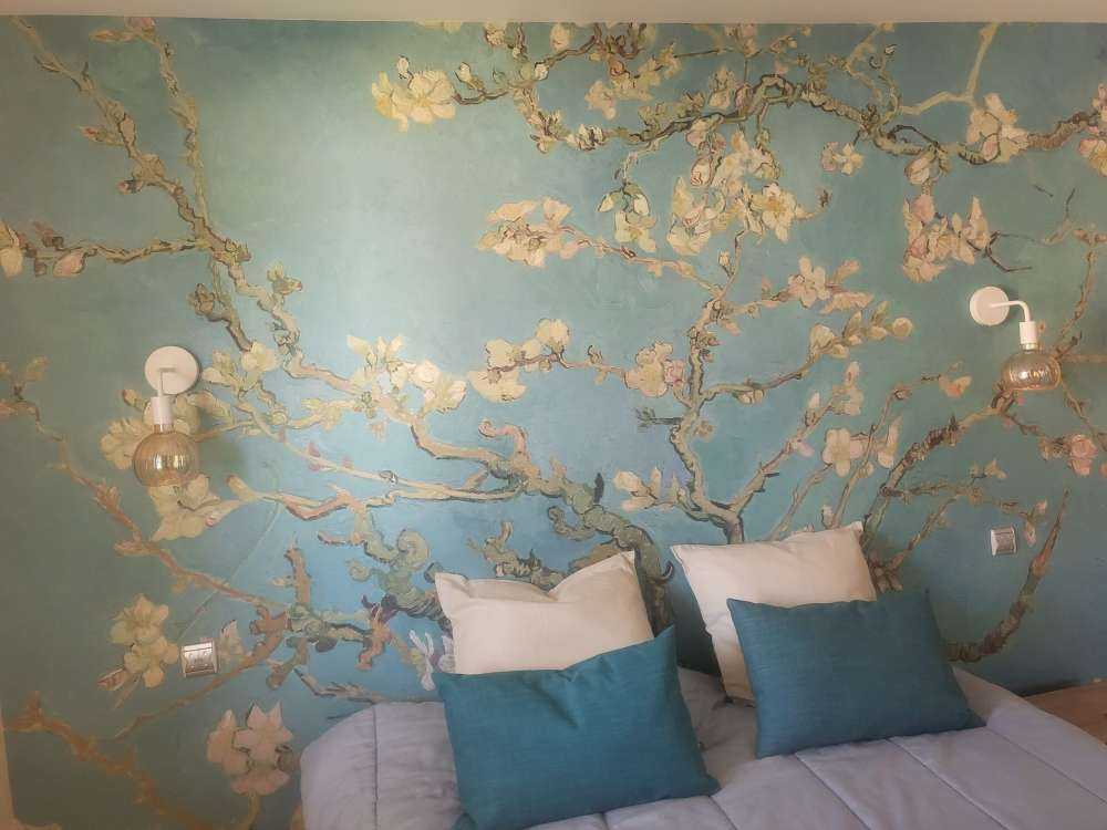 Geschilderde Amandelbloesem (Van Gogh)