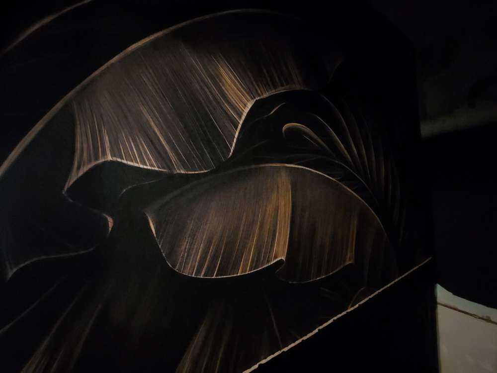 Banana and palm leaves