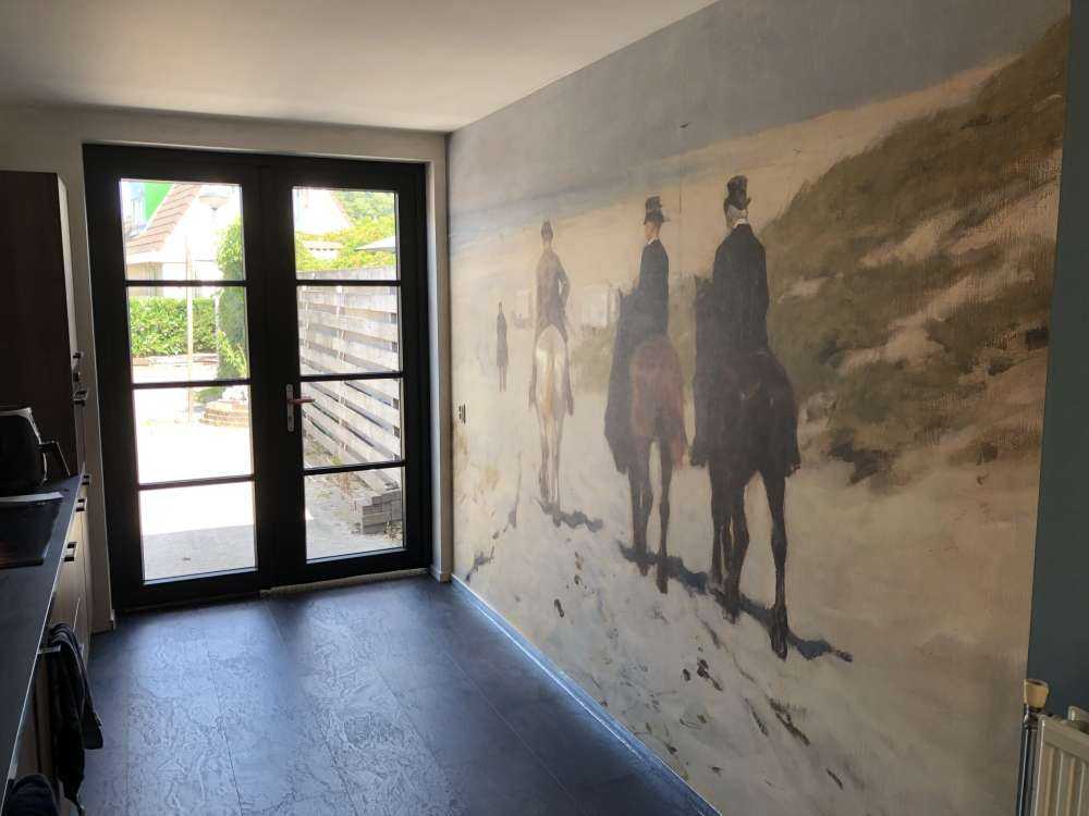 Morning ride along the beach